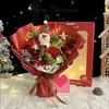 Florista con creativos Regalos Navideños para Niños ramo terminado al por mayor una generación de regalos para eventos de empresa