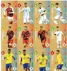 Amazon caliente mundial Estrellas del Fútbol Copa del Mundo Estrella de fútbol americano y europeo tarjeta de lámina de oro