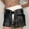 Novo Y2K rebite punk cinto largo personalizado hot girl moda Coringa retro cross-border cinto fornecimento