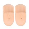Sebs Protector Universal Suave Antidesgaste para Dedos y Pies con Agujero Cubierta para Dedos del Pie Protector Engrosado con Muescas Separador de Dedos del Pie