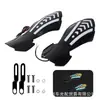 Luzes de Protetor de Mão LED para Motocicleta, Luzes de Seta de Duas Cores, Decoração de Protetor de Mão para Para-brisa de Guidão de Veículo Off-Road