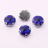 Suministro Transfronterizo Puntas de Oreja de Cuatro Garras Puntiagudas con Forma de Satélite de 14 mm Garras en Forma de D Pedrería de Cristal Pedrería Cosida a Mano para Ropa y Bolsos