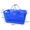 Comprar Cesta de Compras com Rodas, Cesta de Compras de Supermercado, Cesta Portátil, Estrutura de Plástico, Cesta Doméstica, Cesta Grande para Legumes, Haste de Puxar, Metabo Espessado
