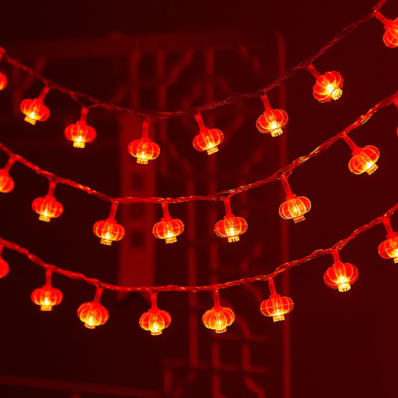 SKU_2_新年-  小红灯笼灯串