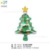 Mini Globos de Navidad Tamaño Pequeño Papá Noel Muñeco de Nieve Campanas Globos de Papel de Aluminio Navideños Arreglo de Decoración Festiva