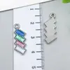Acessórios para Joias DIY K Branco Gotejamento de Óleo Liga Estrela de Cinco Pontas Coroa Pingente Conjunto Misto de 100 Estilos para Pulseiras e Colares