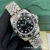 Reloj Laojia Greenwich Coke Ring Reloj Mecánico Totalmente Automático Resistente al Agua Reloj de Lujo para Hombre Reloj de Alta Calidad para Hombre