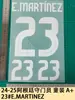 24-25 Argentina Local Recopilado Ropa Infantil A Estampado de Número y Letra en Camiseta Número Transferencia Térmica Mapa Camiseta