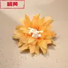 Flores de Crisântemo, Cabeças Grandes de Crisântemo, Decorações de Casamento, Montagem de Cena ao Ar Livre, Arco de Parede de Flores, Flores Artificiais de Seda, Decoração de Casa