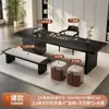 Conjunto Pequeño de Mesa y Sillas para Balcón Estilo Chino Nuevo Mesa de Café para Balcón Mesa de Té Madera Maciza 2026 Nueva Mesa de Café de Sala de Estar de Gama Alta
