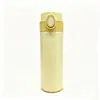 Vaso térmico transfronterizo de acero inoxidable 304, 350 ml, adecuado para exportación como regalo, con tapa abatible, diseño de lados rectos y portátil
