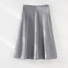 Conjunto Estilo Xiao He Peça Dupla Design Estiloso de Manga Curta Top Solto Saia Assimétrica Roupas de Verão Femininas