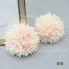 Flor de diente de león Flor de cebolla artificial Flor de crisantemo de espina Arreglo floral Boda Nochevieja Flor DIY Ramo Cesta de flores Caja de regalo Flor decorativa