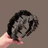Diadema de Malla para Mujer, Cara de Calavera Alta, Pinza para Lavado de Cara, Diadema 2025 Nueva, Elegante, Moderna, Presión para el Cabello, Antideslizante, Accesorios para la Cabeza