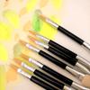 Paleta de Sombras en Stock Pincel para Sombras Doble Cara Palito de Sombras Esponja Palito Herramienta de Maquillaje Desechable Pincel para Maquillaje de Ojos Multitamaño Portátil
