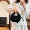 Bolso de Hombro Casual de Moda para Mujer 2025 Verano Nuevo Retro Marea Gran Capacidad Lazo Bolso de Moda Bolso de Mujer para Viajero