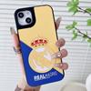Desenho animado 3D estéreo silicone equipe emblema maré para iphone14Pro Apple 13Pro max telefone caso 12