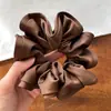 Goma para el pelo estilo coreano para mujer, simple con volantes plisados, vintage, francesa, dulce, de lujo ligero, con temperamento, estilo Melade, liga para el pelo