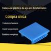 Acessórios solares fotovoltaicos do suporte da tomada da tampa lateral vermelha branca da cabeça de aço do ponto c da fábrica