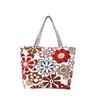 Bolsa de Lona Grande Capacidade Bolsa de Ombro Bolsa de Mão Estampada Estilo Coreano Bolsa Tote Bolsa de Lona Literária Bolsa Estilo Étnico Atacado
