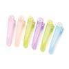 Clipe Bico de Pato Coreano Transfronteiriço Novo Produto Jelly Seis Cores Cabeleireiro Franja Clipe de Cabelo Feminino Celebridade da Internet Senhoras Clipe Bico de Pato Acessórios de Cabelo para Mulheres