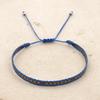 Kkbead Pulsera Bohemia Cuerda de Amistad Estilo Étnico Vintage Nepalí Tejida a Mano Estilo Pareja Cuentas Budistas