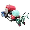 Máquina de briquetagem para armazenamento de grama, fazenda, rancho, empacotadora hidráulica de três cilindros para gado e ovelhas, conservação automática, enfardadeira agrícola