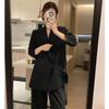 Moda Casual de Alta Gama Elegante Diosa Petite Conjunto de Traje Blazer Primavera y Otoño