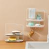 Estante de almacenamiento de cocina, escurridor de doble capa, estante para fregadero, estante de pared para encimera, estante de cocina multiusos Fidelity