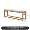 Seleção rigorosa de mesa de madeira maciça com tampo em rocha, novo estilo chinês cor creme, mesa de estudo, mesa de computador para integração com sala de estar, mesa de jantar