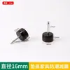 Uñas de pie de doble capa plástico muebles sofá taburete uñas de pie mesa y sillas de madera maciza elevación a prueba de humedad engrosado armario hogar pie silla