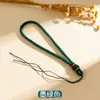 Corda Pendurável de Nó de Abacaxi Tecida à Mão Corda de Alça de Nó Chinês Corda para Enfeite de Carro DIY Acessório Decorativo Acessório de Celular