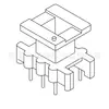 Bobina de Núcleo de Transformador EE16 Bobina EE16 Horizontal Slot Único 3+3 Pinos -1604