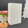 11.2-12.8cm350 Caja de Empaque con Patrón Imprimible Logo Caja de Regalo Caja de Regalo Caja Plegable de Papel Cartón Blanco