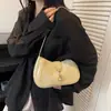 Bolsa de Ombro com Design Criativo 2025 Nova Moda Versátil Diária Bolsa de Axila Elegante Bolsa Transversal para Mulheres