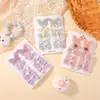 Set de Pinzas para el Cabello de Niña de Amazon Cuadros Puntos Estambres Clip para Flequillo de Niñas Lindos Mini Accesorios para el Cabello de Niñas