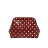 Bolso Retro de Lunares para Mujer 2026 Más Vendido Nueva Moda Versátil Billetera Contraste de Color Clásico Bolso de Mano para Viajes