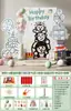 Montaje de Escena de Decoración para el Primer Cumpleaños Estilo Coreano, Accesorios para el Primer Cumpleaños del Bebé, Pared de Fondo para Luna Llena, Tablero de KT de Alta Calidad para Niños y Niñas