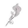 Broche de cala de temperamento lujoso pin de ramillete para mujer de alta gama 2024 nuevo sentido de alta gama exquisitos accesorios para traje