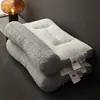 Almofada Anti-Tração Transfronteiriça, Almofada com Divisória de Malha, Almofada Cervical para Adultos, Almofada para Dormir em Casa, Venda por Atacado de Núcleos de Almofada, Proteção Cervical para Quem Dorme de Lado