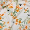 Tela de algodón rayón tela de algodón y seda amigable con la piel tela de algodón y seda ropa de dormir de verano tela de algodón rayón estampada venta de liquidación