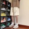Pantalones Cortos Deportivos Casuales Van Kesi para Hombre Talla Grande Estilo Hong Kong 2025 Nuevos Pantalones de Baloncesto Sueltos Pantalones Versátiles para Hombre