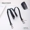 Yong Jiang Acessórios Bolsa Preta com Textura de Lichia Alça de Ombro Transversal Alça de Ombro com Padrão Cruzado Alça de Ombro de Reposição Compra Individual Alça de Mochila Alça de Ajuste