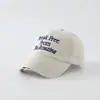 Boné de beisebol infantil vintage estilo americano, lavagem desgastada, chapéu de aba macia bordado, chapéu de sol casual versátil unissex, transfronteiriço