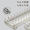 Estante para Platos de Gabinete Estante Escurridor de Platos Estante de Almacenamiento Caja de Almacenamiento de Platos en Cajón Estante de Almacenamiento de Cocina Estante Escurridor de Fregadero