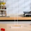 Estante de almacenamiento de rollo de papel para mesa de cocina vertical, sin clavos, engrosado, para encimera, portarrollos de papel absorbente de aceite, fabricantes de origen