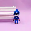 Nuevo Colgante Llavero Pequeño de los Vengadores Versión Q Batman Mujer Maravilla Superman Iron Man Figura