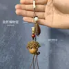 En Stock Bosque de Bellotas Estilo Planta y Fruta Seca Cadena de Suéter Accesorio Largo para Hombres y Mujeres Tejido a Mano Algodón y Lino Ropa Collar