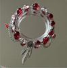 Pulsera Dulce Fresca Estilo Chino Femenina Caperucita Roja Libro Mismo Estilo Pulsera Impresión Diseño Nicho Alto Valor de Color Pulsera Pulsera