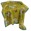 Nova Chegada Lenço Florido Xale Protetor Solar Lenço Borboleta Pássaro Seda de Imitação Lenço Quadrado 70cm Lenço Profissional Feminino